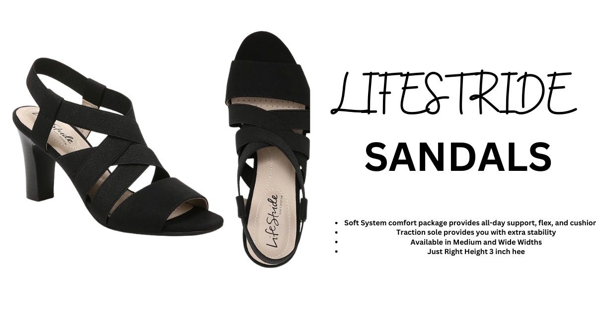 Elegant Soft System Sandals with a 3-inch heel, showcasing all-day comfort and versatile style.