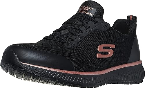 Slip-resistant footwear Culinary industry shoes Comfortable work shoes Professional footwear Skechers Squad Sr